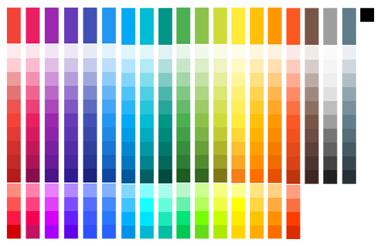material design colours